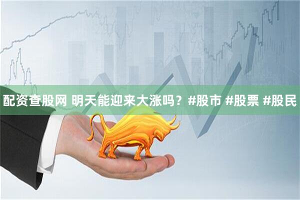 配资查股网 明天能迎来大涨吗？#股市 #股票 #股民